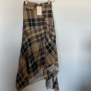 Joyfolie perri skirt, fall plaid, NWT, girls 10